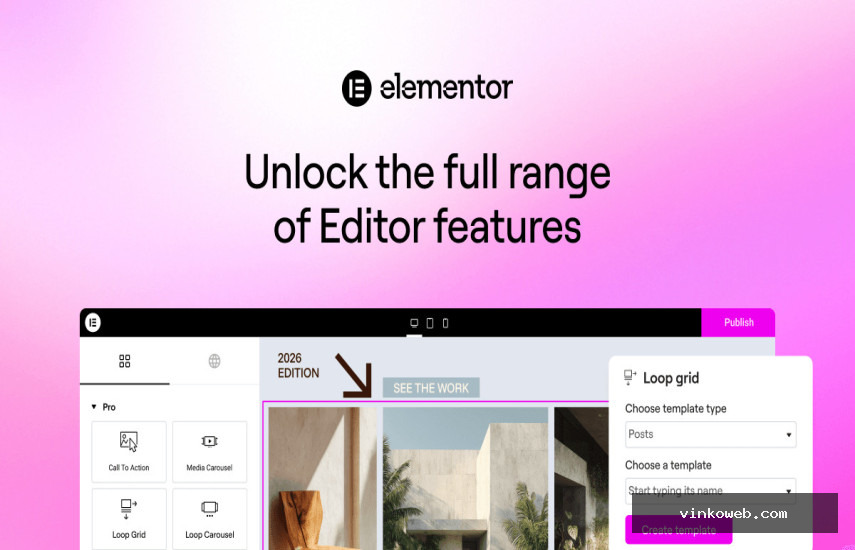 Elementor Pro v3.34.4 - The Most Advanced Website Builder Plugin