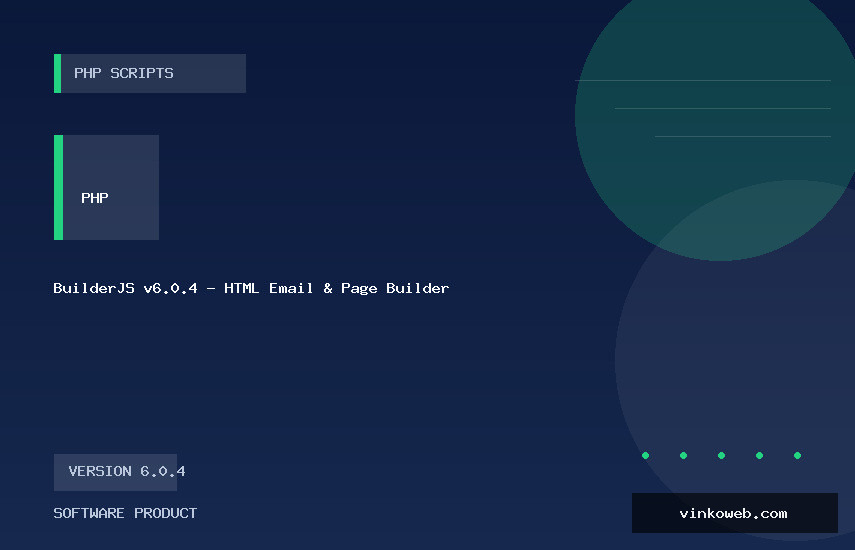 BuilderJS v6.0.4 - HTML Email & Page Builder