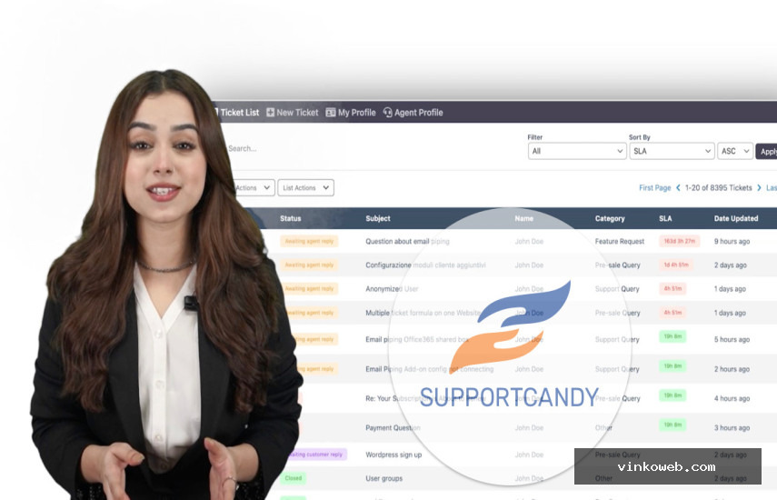 SupportCandy v3.3.1 + Addons
