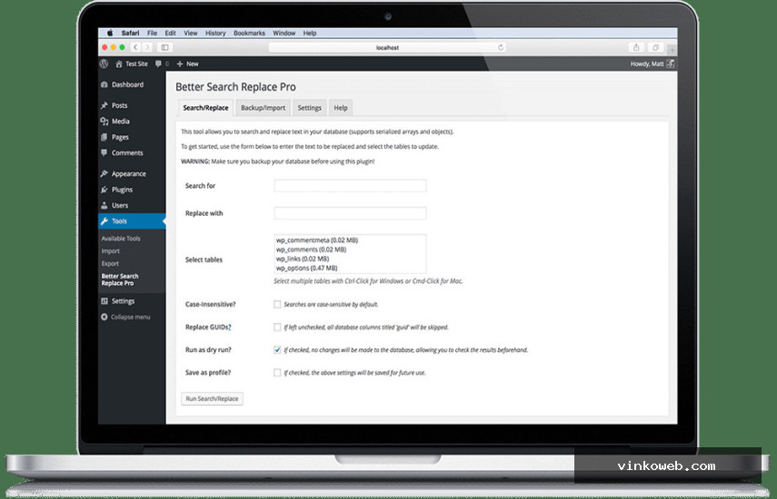 Better Search Replace Pro v1.4.6