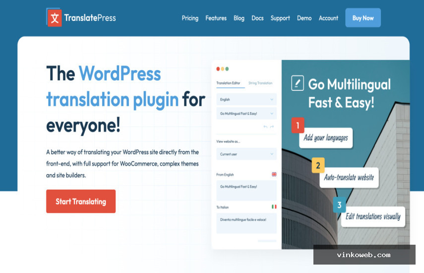 TranslatePress v2.5.5 - WordPress Translation Plugin