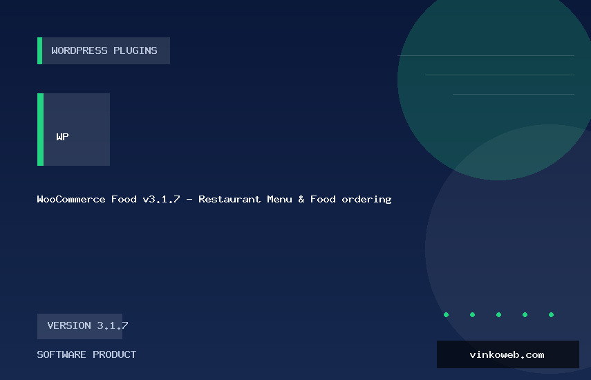 WooCommerce Food v3.1.7 - Restaurant Menu & Food ordering