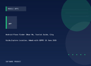 Android Place Finder (Near Me, Tourist Guide, City Guide,Explore Location, Admob with GDPR) 16 June 2026