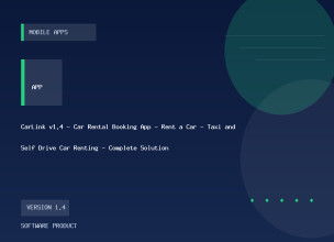 CarLink v1.4 - Car Rental Booking App - Rent a Car - Taxi and Self Drive Car Renting - Complete Solution