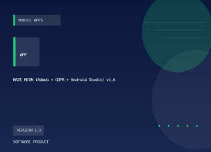 MAZE NEON (Admob + GDPR + Android Studio) v1.0