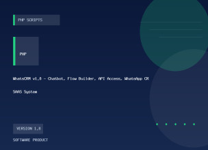 WhatsCRM v1.8 - Chatbot, Flow Builder, API Access, WhatsApp CRM SAAS System