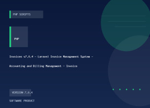 Invoices v7.0.4 - Laravel Invoice Management System - Accounting and Billing Management - Invoice