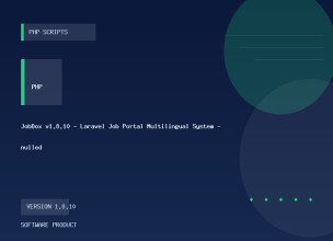 JobBox v1.8.10 - Laravel Job Portal Multilingual System - nulled