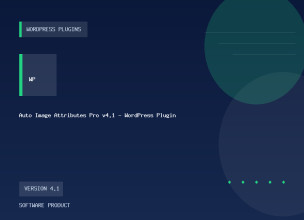 Auto Image Attributes Pro v4.1 - WordPress Plugin