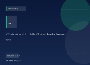Affiliate add-on v1.4.0 - Infix LMS Laravel Learning Management System