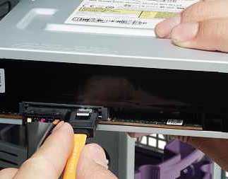 How to install an optical drive