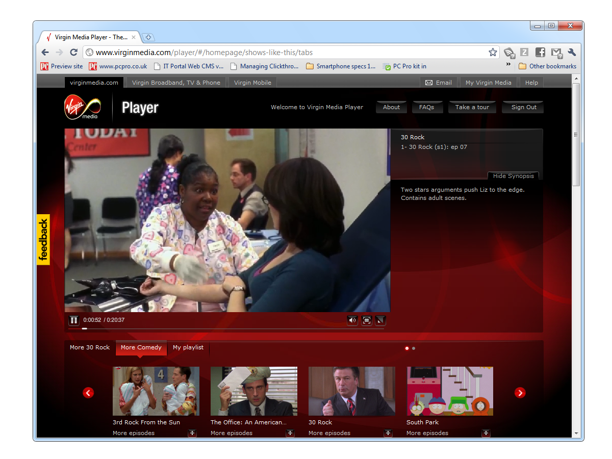 Virgin Media Player