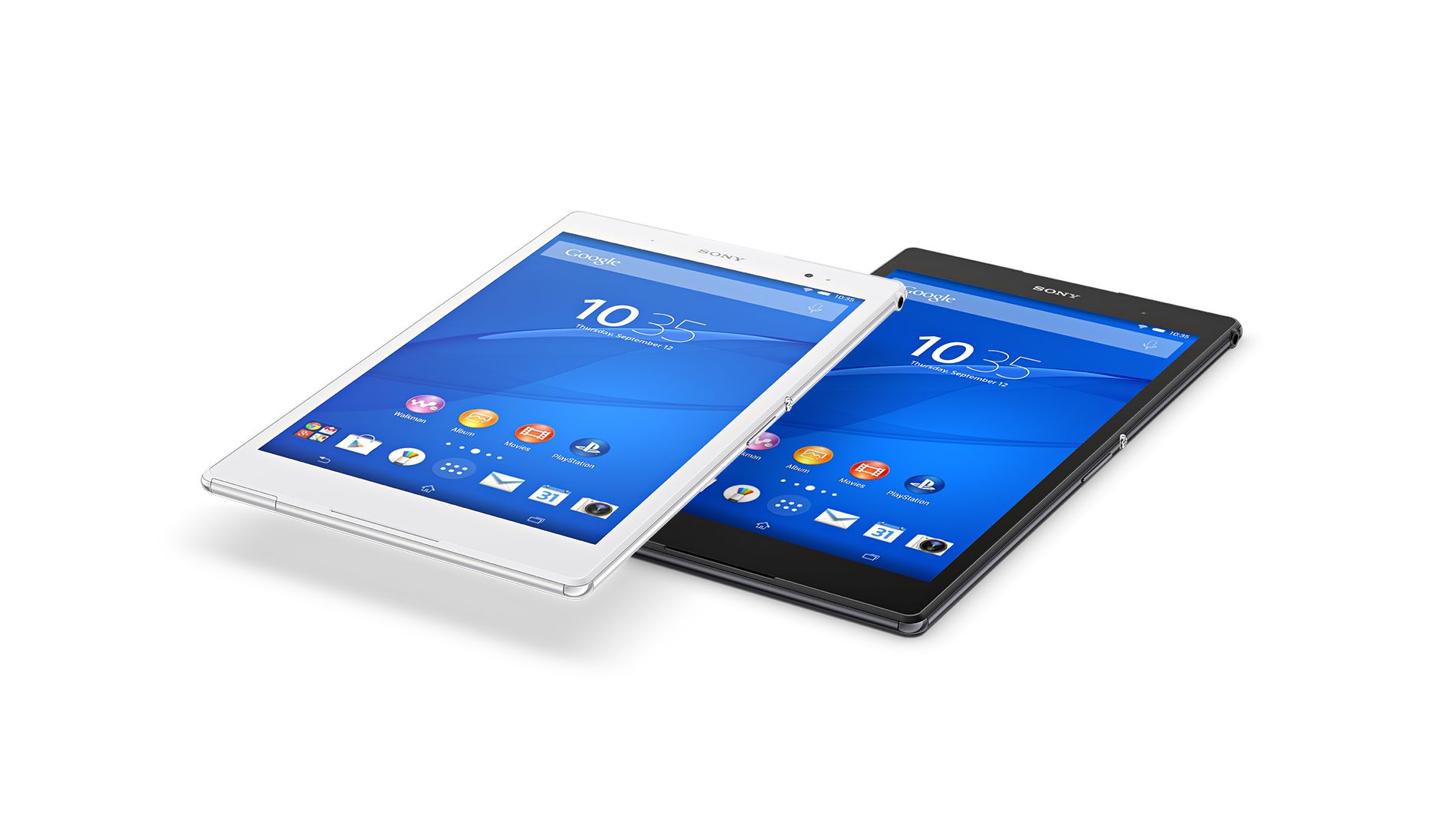 Sony Xperia Z3 Tablet Compact - black and white versions