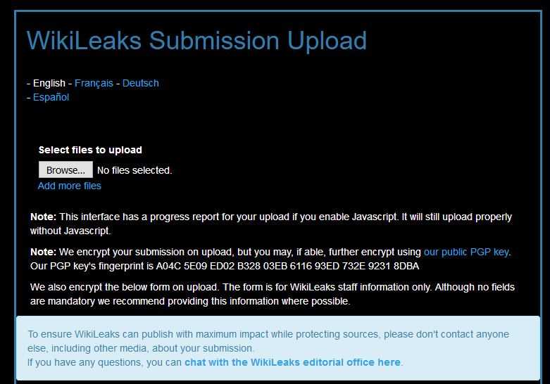 wikileaks