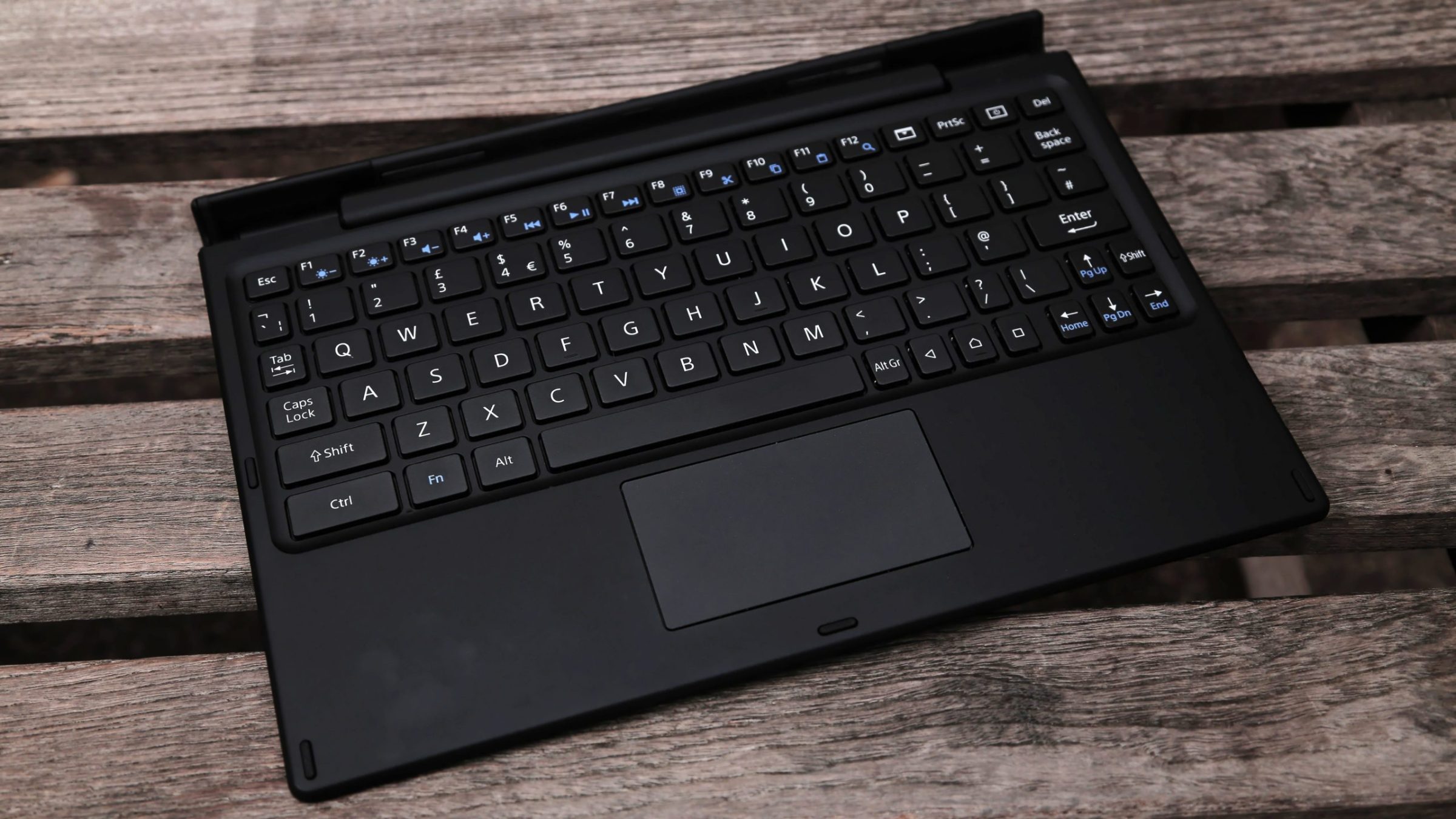 The Sony Xperia Z4 Tablet comes with a bundled Bluetooth keyboard