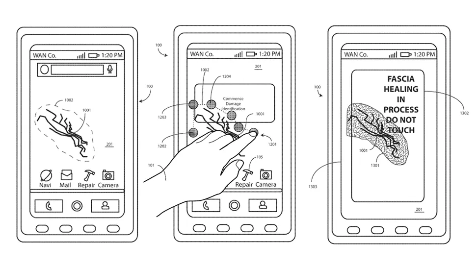 Motorola patents a self-healing phone screen
