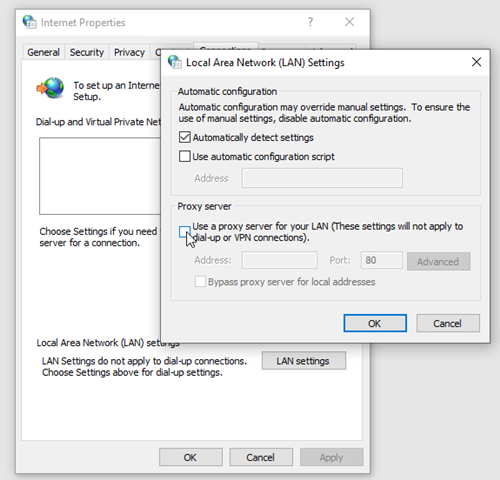 Ultrasurf how to set a proxy
