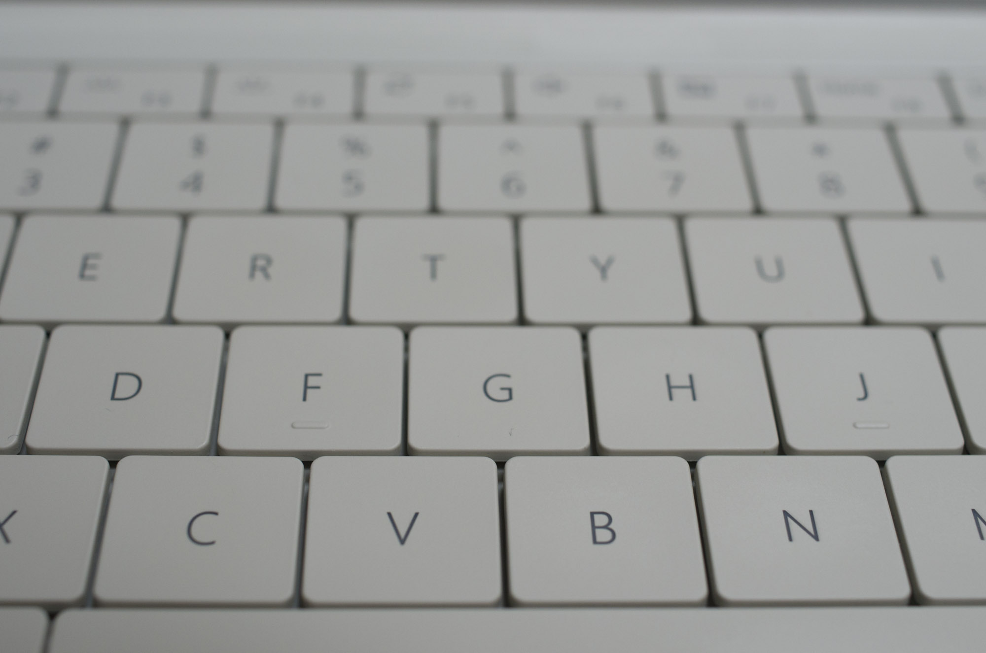 Huawei MateBook keyboard closeup