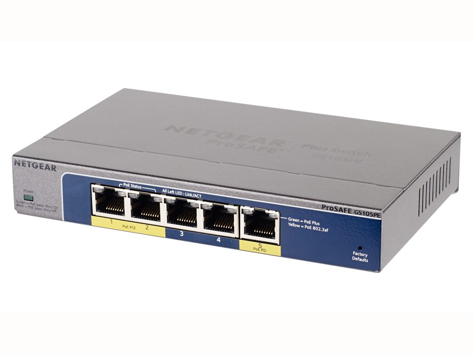 Netgear ProSafe Plus GS105PE