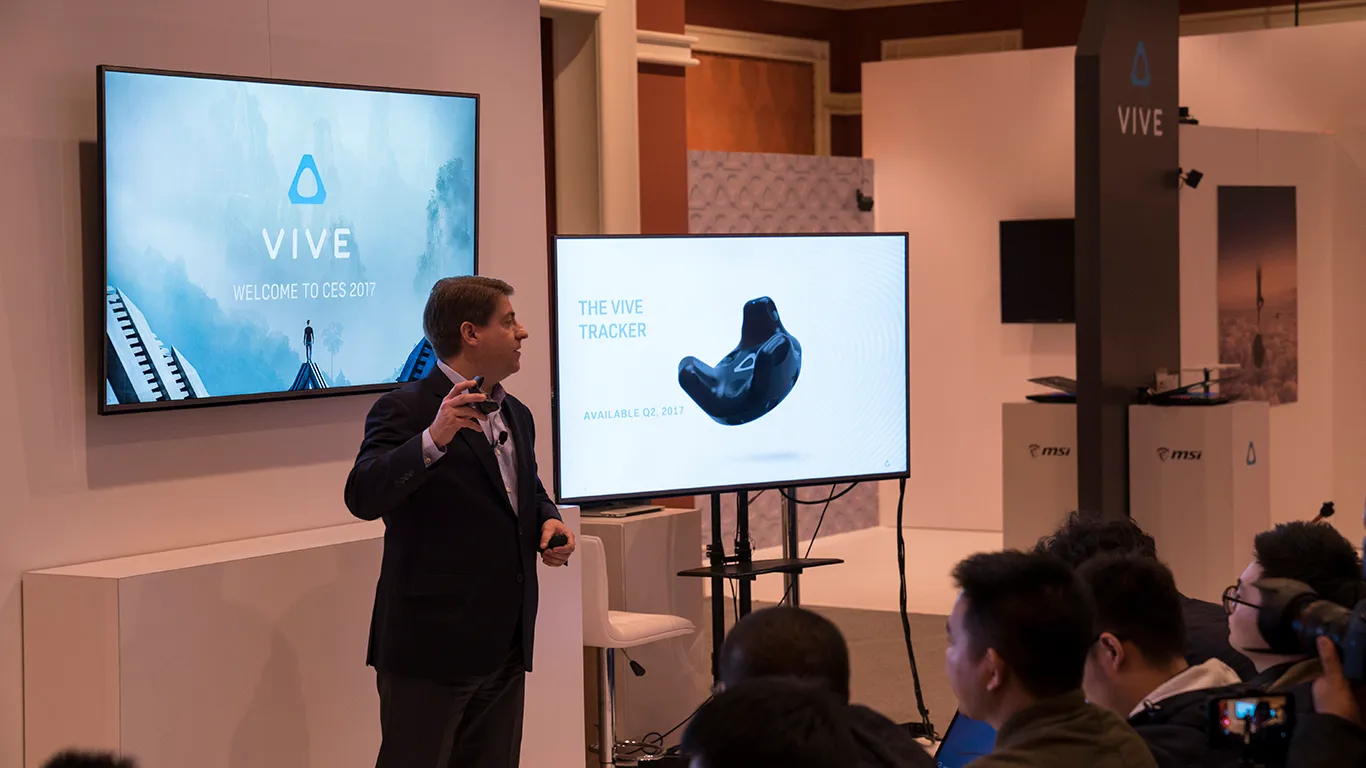HTC Vive Tracker lets you bring any real-world object into VR