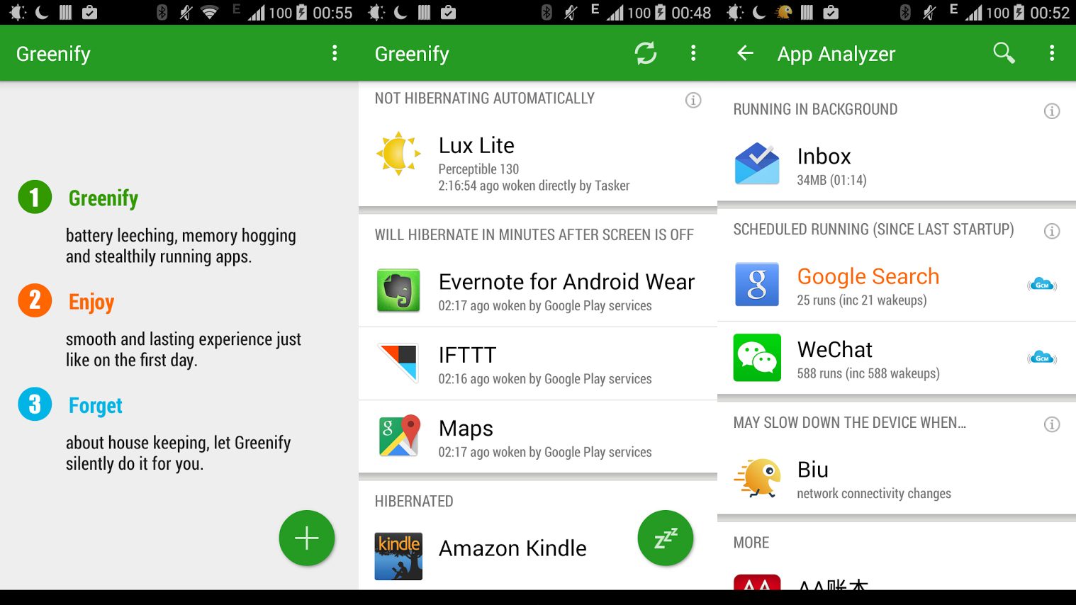 Best android Apps 2015 - Greenify
