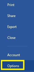 options