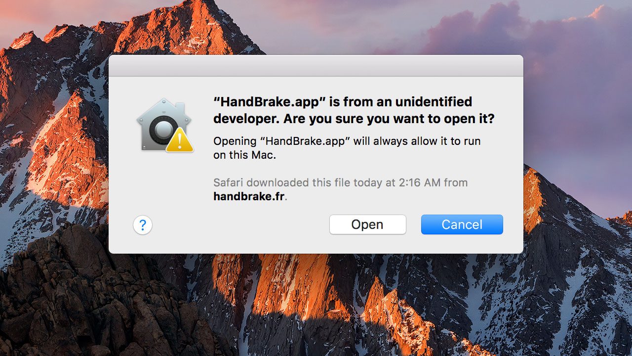 gatekeeper bypass open