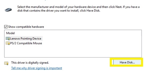 have disk