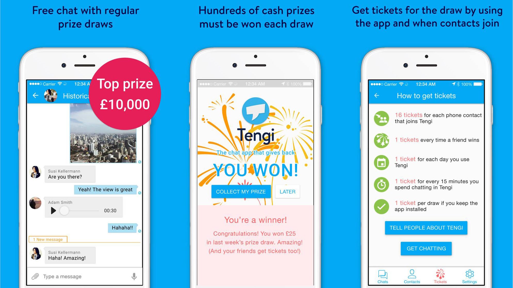 tengi_startup_charity_chat_app