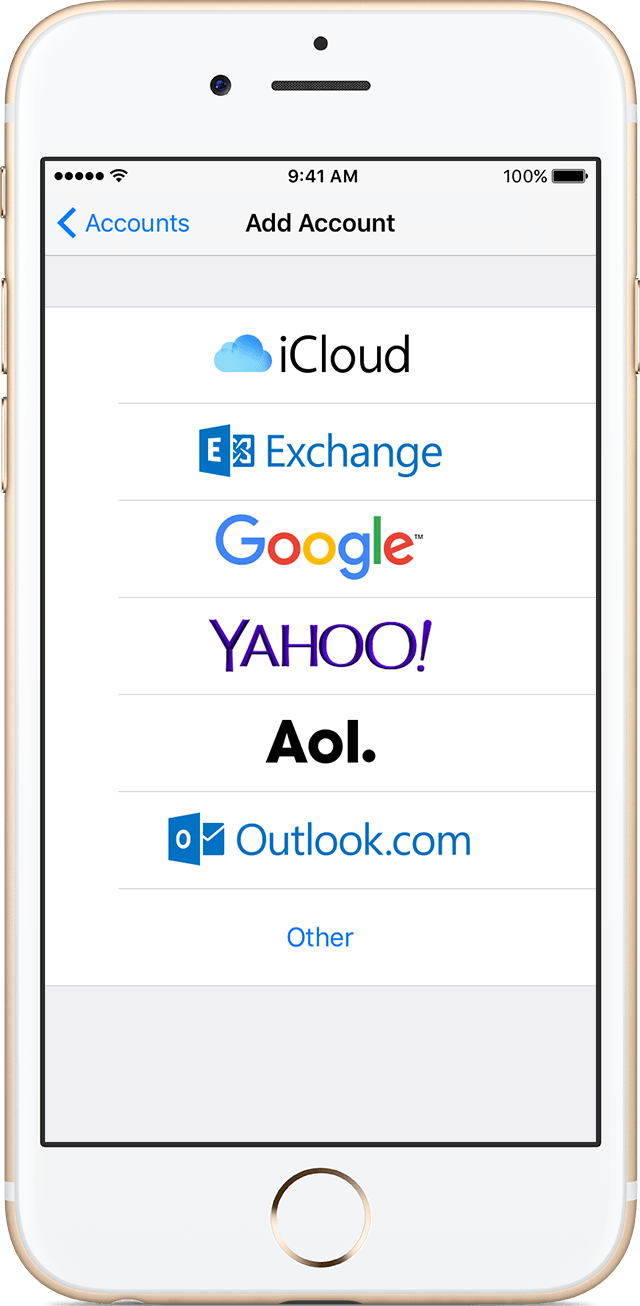 How To Add an E-mail Account to the iPhone 6S