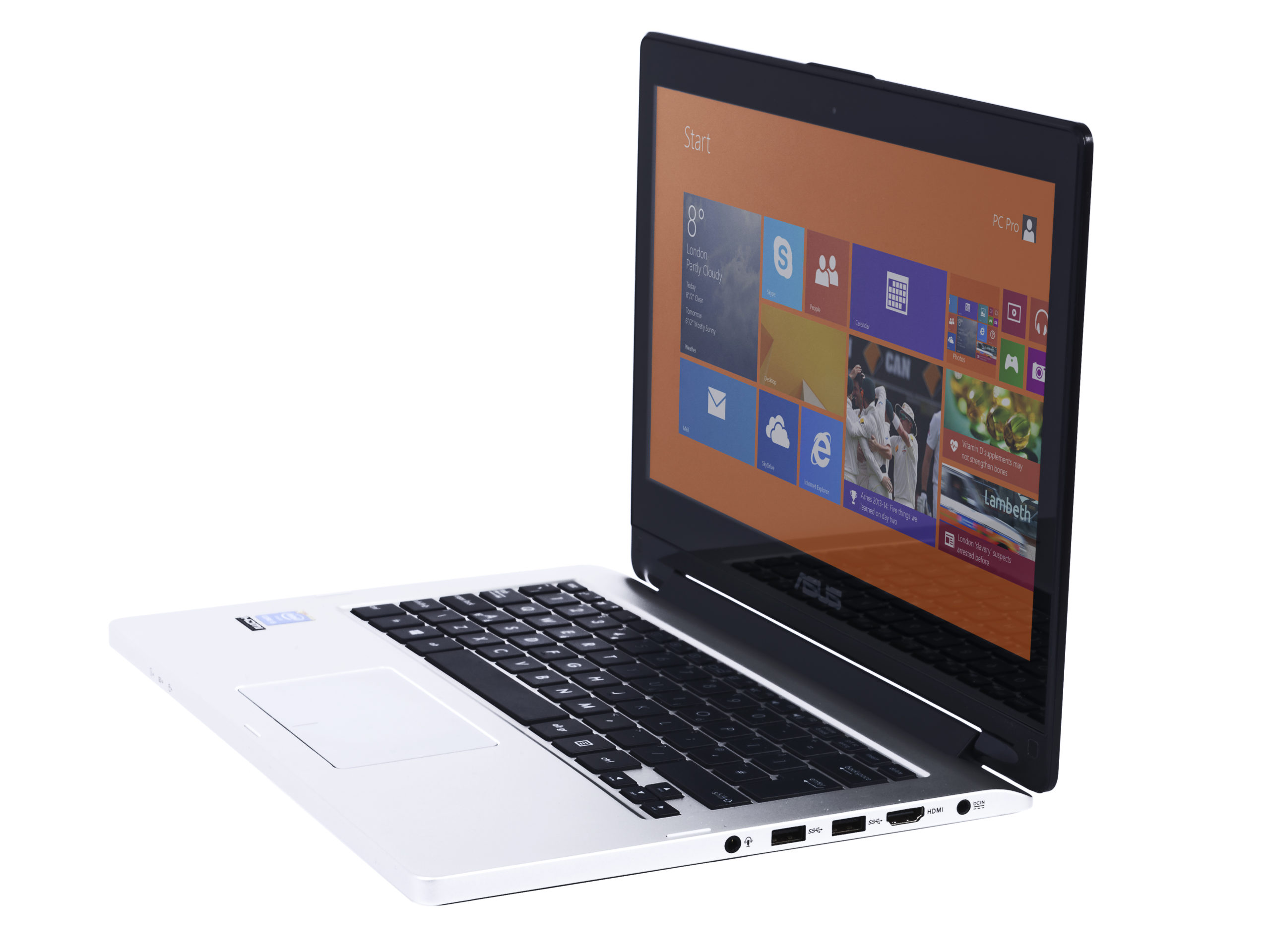 Asus Transformer Book TP300LA review - from front