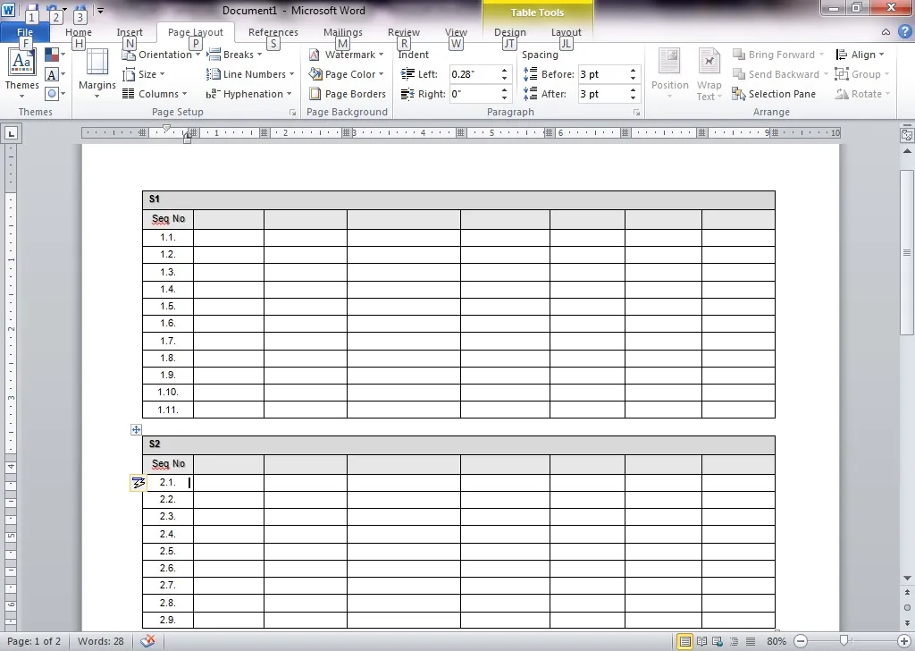 How to Fit a Table to the Page in Microsoft Word