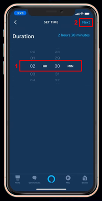 duration
