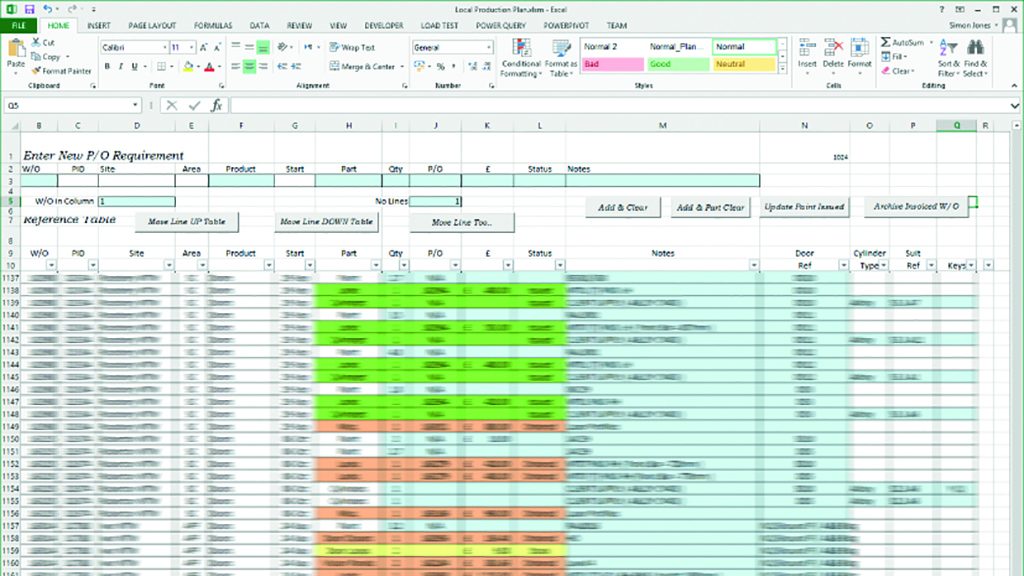 solving Spreadsheet problems with databases - Speed issues