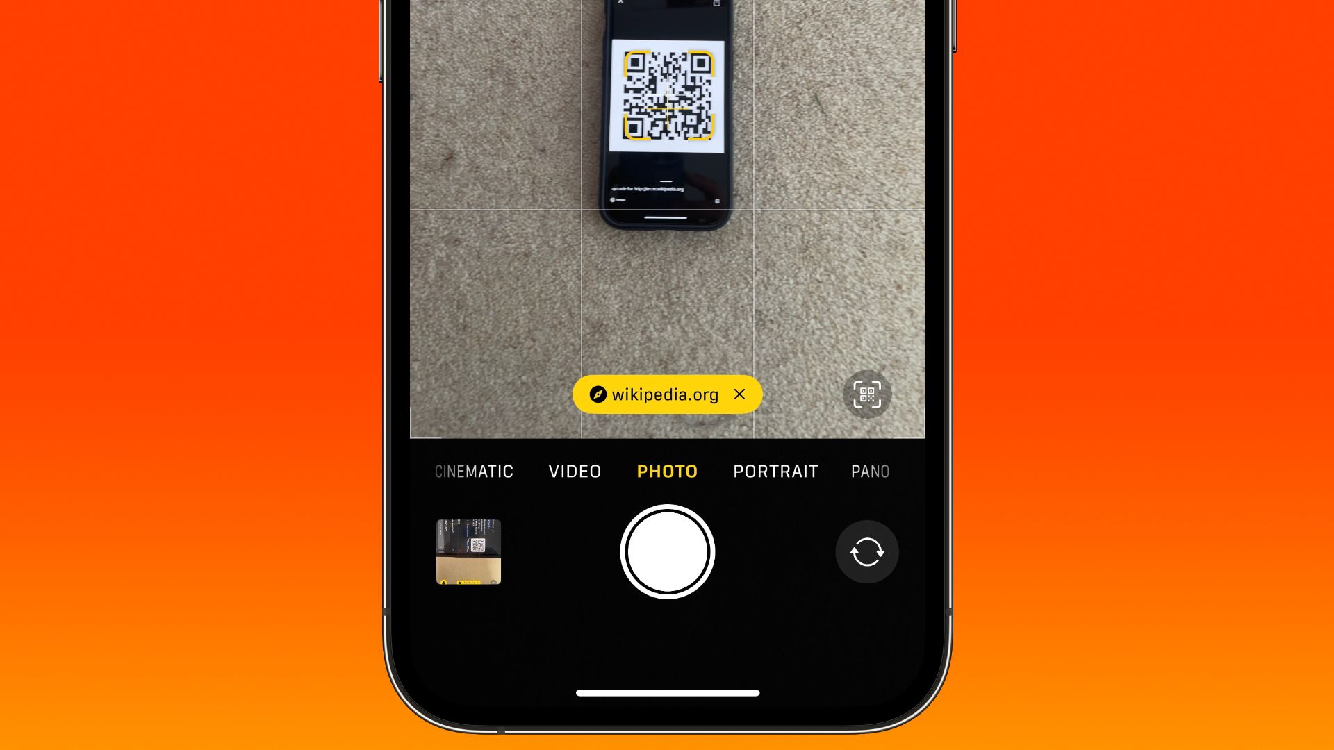 How to Scan Codes With Your iPhone Camera