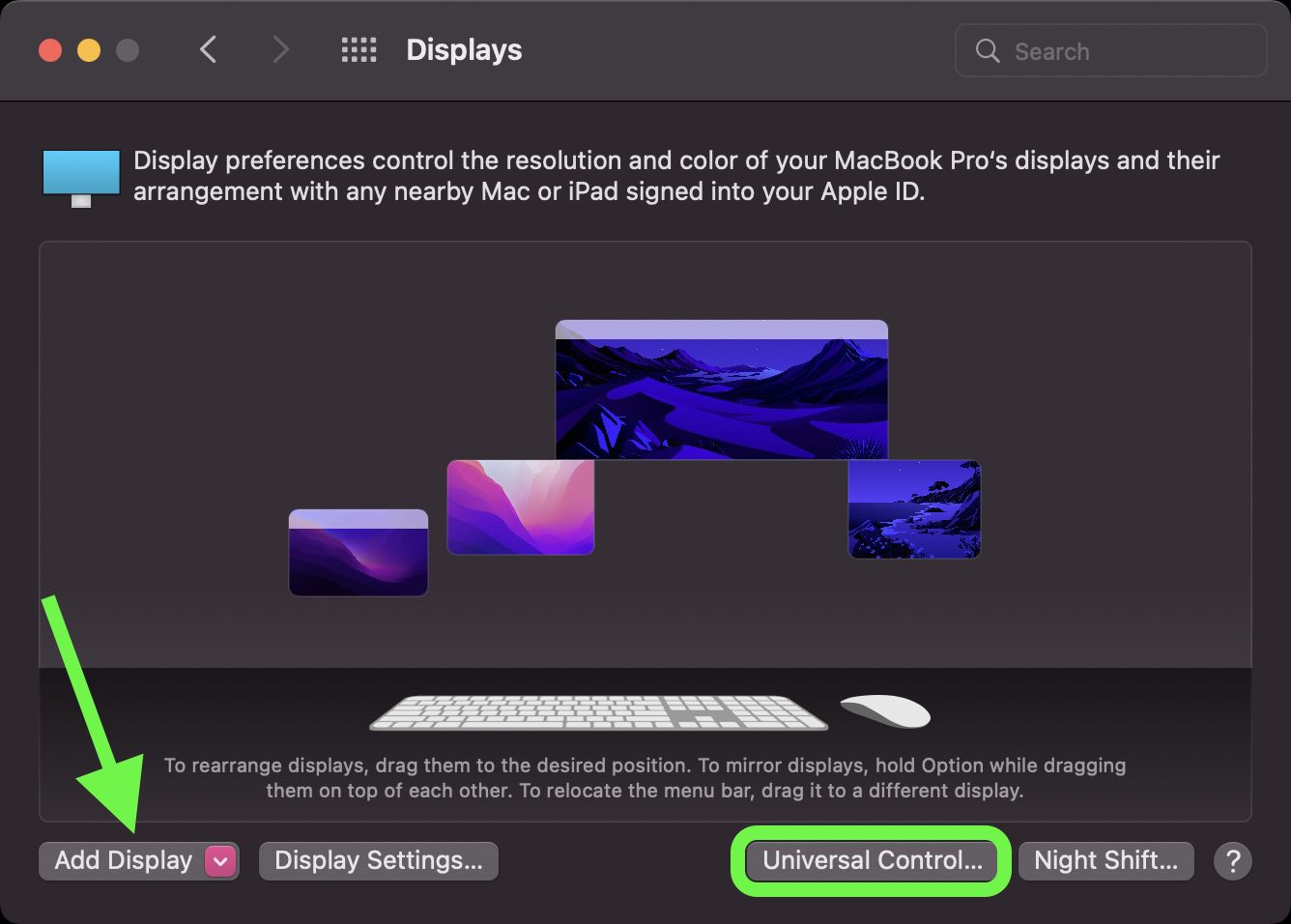displays