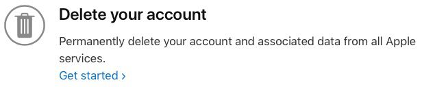 delete get started