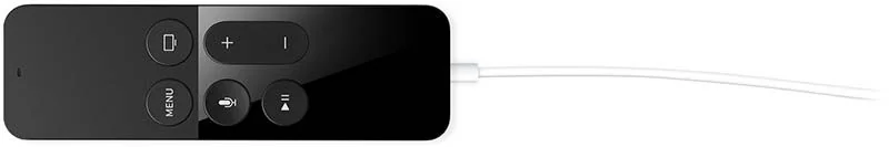apple tv siri remote charging
