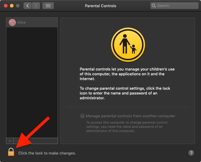 parental controls macos 1
