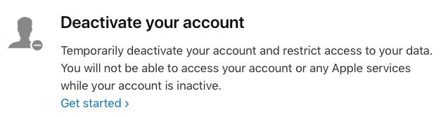 deactivate get started