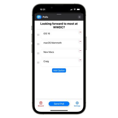 imessage polls